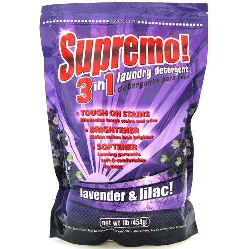 Wholesale Supremo! 3n1 Laundry Detergent-Lavender & Lilac