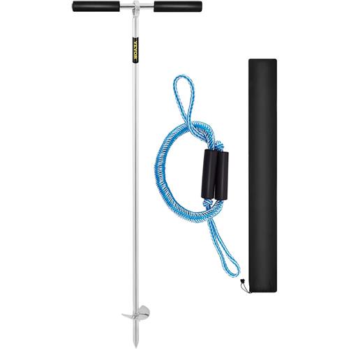 Wholesale VEVOR 36'' STAINLESS SAND ANCHOR KIT WITH BUNGEE LINE & CARRY BAG