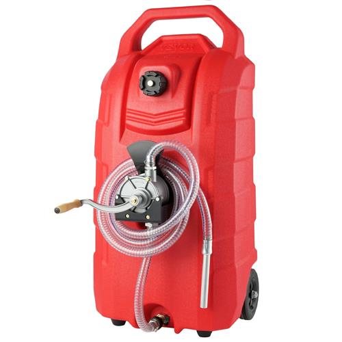 Wholesale VEVOR 35 GALLON FUEL CADDY WITH TRANSFER PUMP & WHEELS