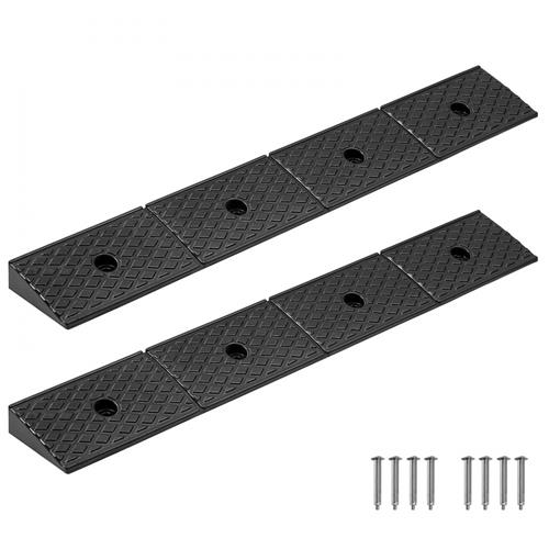 Wholesale VEVOR Rubber Curb Ramp, 33069 lbs Load Capacity, 2 Inches Rise Height Heavy Duty