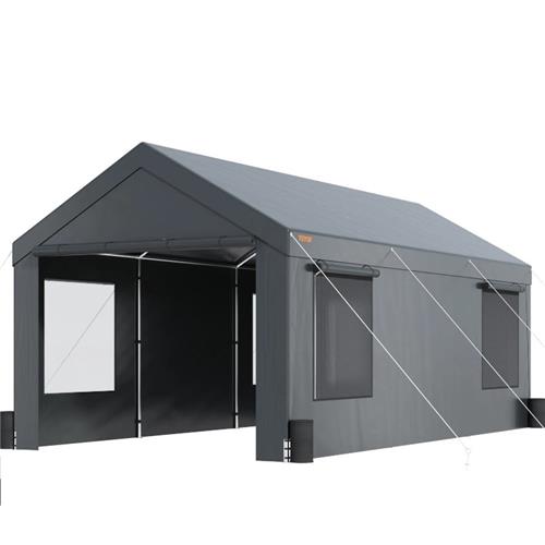 Wholesale VEVOR 10x20' CARPORT  CAR CANOPY WHITE Carport, Heavy Duty 10x20ft Car Canopy, O