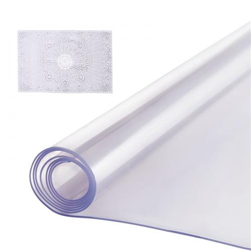 Wholesale VEVOR 42x72'' CLEAR PLASTIC TABLE PROTECTOR 2MM THICK-CUT TO SIZE