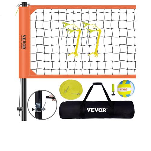 Wholesale VEVOR ADJUSTABLE HEIGHT PORTABLE VOLLEYBALL NET SYSTEM