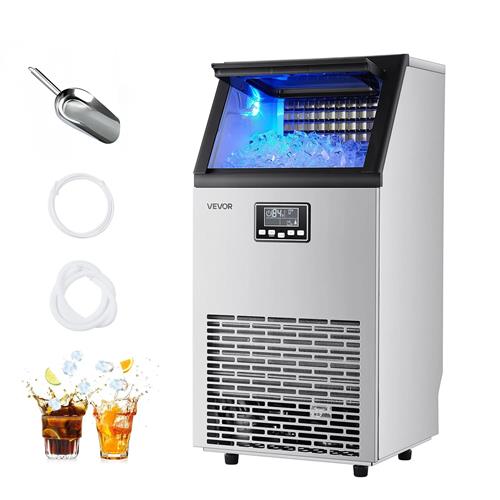 Wholesale VEVOR COMMERCIAL ICE MAKER 130LB PER 24 HOURS WITH 33LB STORAGE