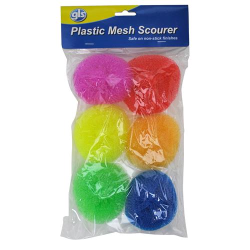 Wholesale Great Lakes Select Plastic Mesh Scourer 3"