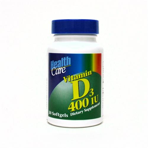Wholesale Health Care Vitamin D3 400IU Softgels (Exp 9/20)