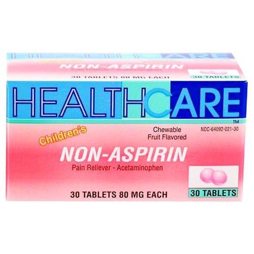Wholesale Health Care Child Chewable Fruit APAP Tablets