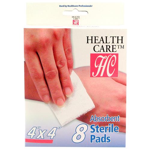 Wholesale Health Care Sterile Pads 4"x 4" (4x2 Pack)