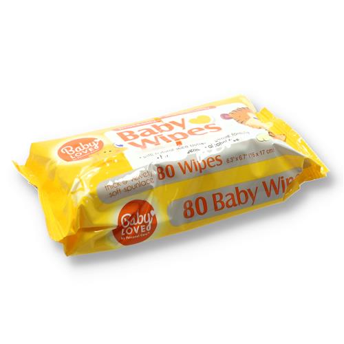 Wholesale 80CT SHEA BUTTER BABY WIPES
