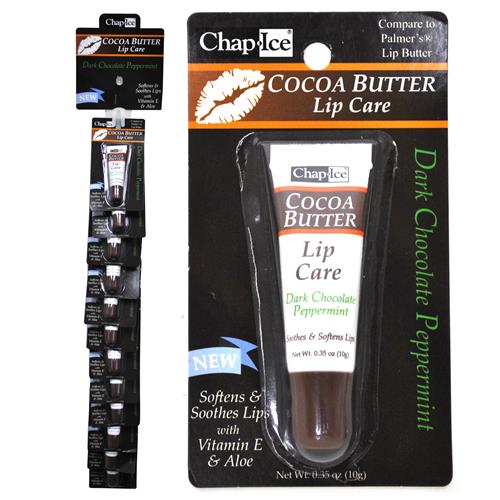 Wholesale Chap Ice Cocoa Butter Lip Care Dark Chocolate Pepp