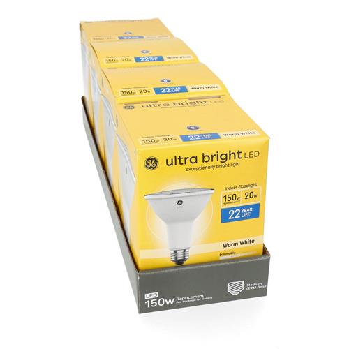 Wholesale GE ULTRA BRIGHT 20=150W PAR30 LED DIMMABLE BULB WARM WHITE