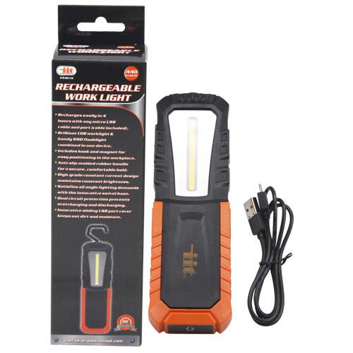 Wholesale RECHARGEABLE WORK LIGHT 440 (Lumens)