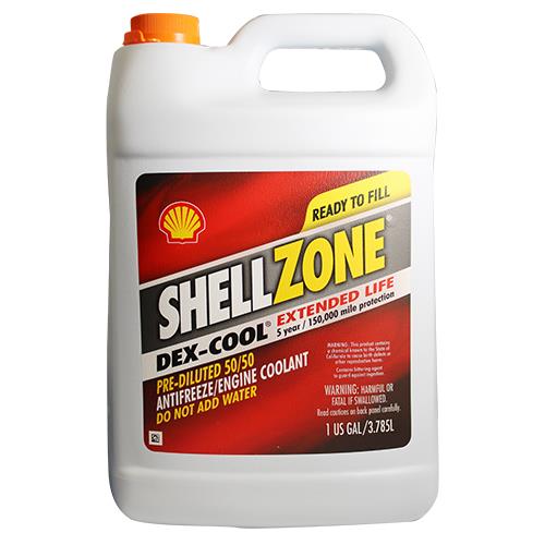 Wholesale 1GAL ANTIFREEZE 50/50 SHELLZONE DEX-COOL EXTENDED LIFE
