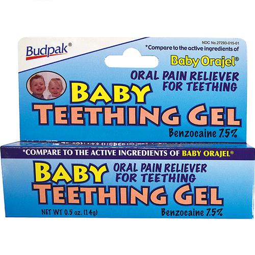 Wholesale Bud Pak Teething Gel - Baby