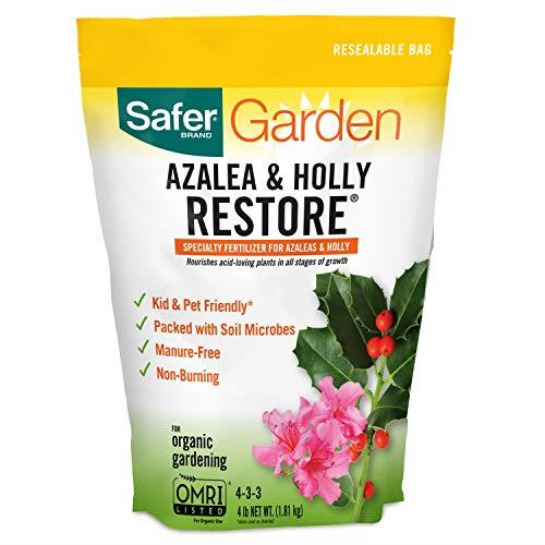 Wholesale SAFER BRAND 4LB AZALEA & HOLLY RESTORE FERTILIZER -NO AMAZON SALES