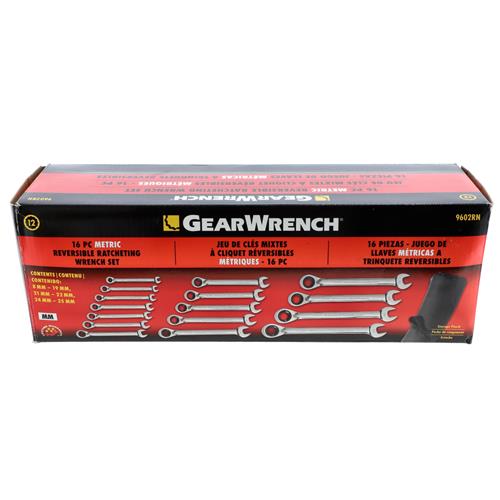 Wholesale ZGEARWRENCH 16pc RATCHETING WRENCH SET 825MM WITH POUCH GLW