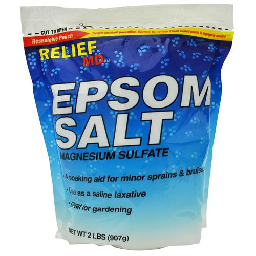 Wholesale Relief Epsom Salt in a Resealable Bag GLW
