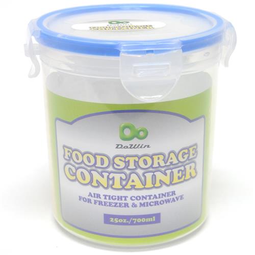 Wholesale Round Food Storage Container with Click Lock Lid 2