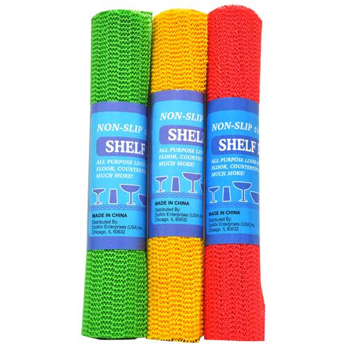 Wholesale Shelf Liner Anti-Slip Assorted Colors 5' x 12""""