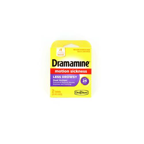 Wholesale DRAMAMINE 2CT MOTION SICKNESS TABLETS EXPIRE 9/26
