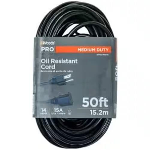 Wholesale WOODS PRO 50' 14/3 OIL RESISTANT EXTENSION CORD