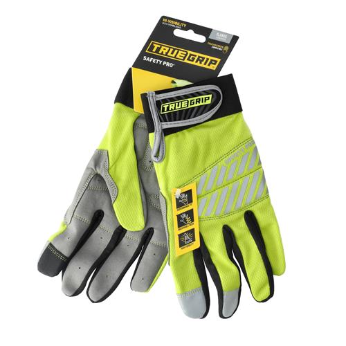 Wholesale TRUEGRIP SAFETY PRO HI-VISIBILITY TOUCHSCREEN GLOVES X-LARGE
