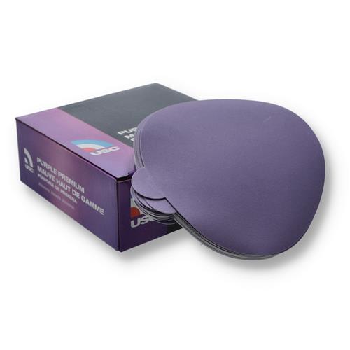 Wholesale ZUSC 50PC  PURPLE PREMIUM 180 GRIT 6'' DA SANDPAPER PSA ADHESIVE BACK