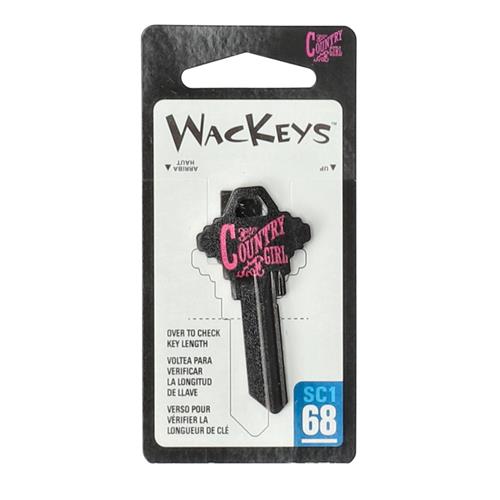 Wholesale HILLMAN WACKEY COUNTRY GIRL KEY BLANK 68-SC1