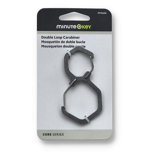 Wholesale MINUTE KEY STAINLESS DOUBLE LOOP INFINITI  CARABINER