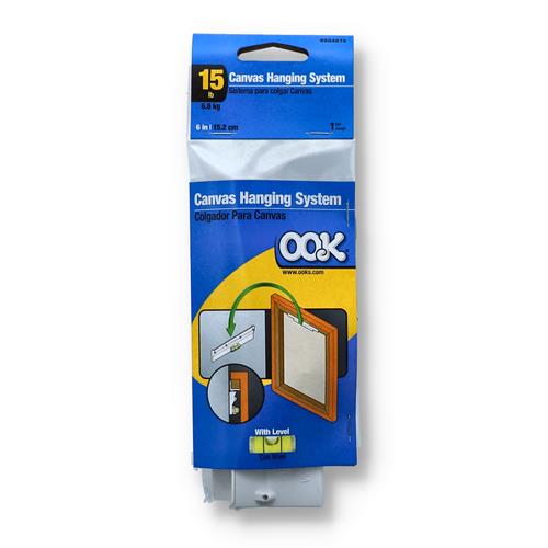 Wholesale OOK 15LB CANVAS HANGING SYSTEM KIT WITH LEVEL