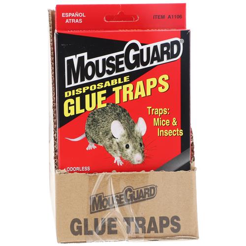 Wholesale 6pk BAITED MICE & INSECT GLUE TRAP