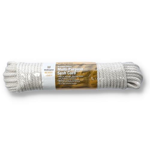 Wholesale 100'x3/8" BRAIDED COTTON ROPE 64lb WLL