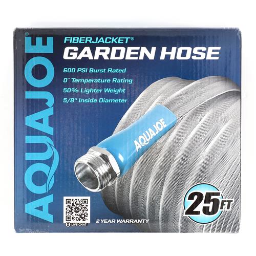 Wholesale AQUA JOE 25'x5/8'' FIBERJACKET GARDEN HOSE NO AMAZON