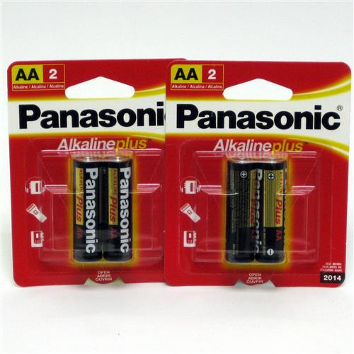 Wholesale Panasonic AA Alkaline Battery 2pk