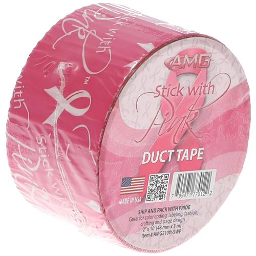 Wholesale Z2''x10' DUCT TAPE STICK WITH PINK