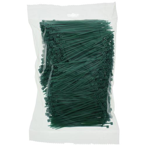 Wholesale 1000CT 4'' CABLE TIES GREEN