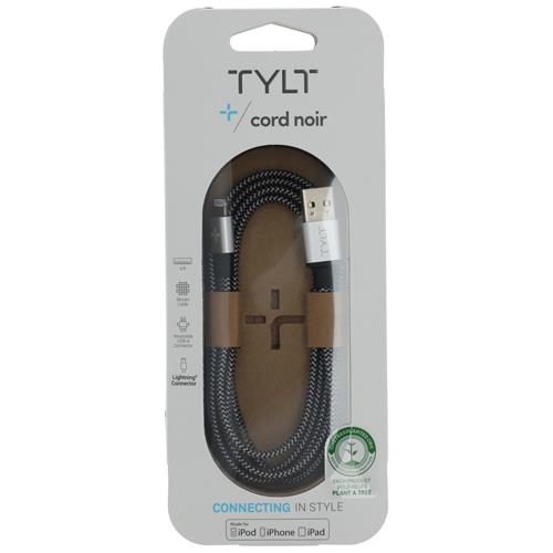 Wholesale 4' CORD NOIR WOVEN LIGHTNING DATA CABLE ROSE GOLD