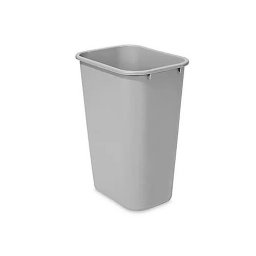 Wholesale 10 gal GREY PLASTIC TRASH CAN