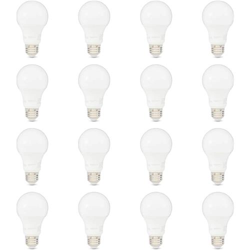 Wholesale 16PK 12=75W A19 LED BULB SOFT WHITE NON DIMMABLE