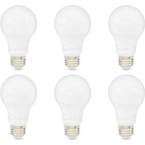 Wholesale 6PK 12=75W A19 LED BULB DAYLIGHT NON DIMMABLE