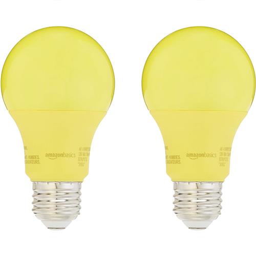 Wholesale 2PK 9=60W A19 LED YELLOW BULB NON DIMMABLE