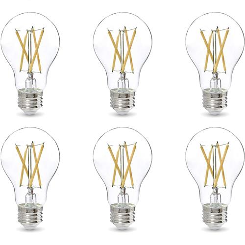 Wholesale 6PK 3.55=40W A19 CLEAR LED BULB SOFT WHITE NON DIMMABLE