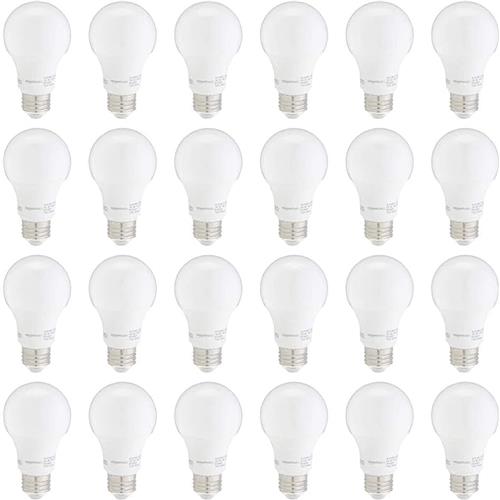 Wholesale 24PK 9=60W A19 LED BULB WARM WHITE NON DIMMABLE