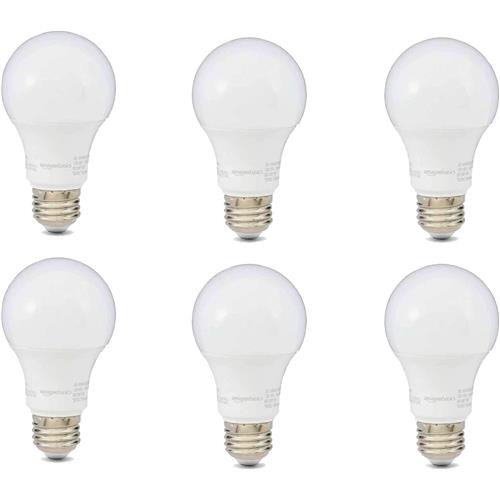 Wholesale 6PK 6=40W A19 LED BULB WARM WHITE NON DIMMABLE