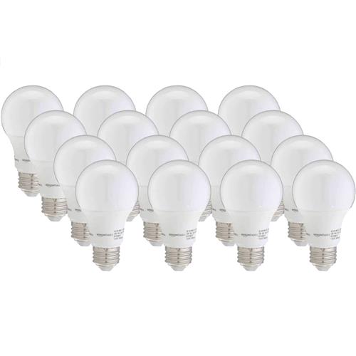 Wholesale 16PK 12=75 A19 LED BULB WARM WHITE NON DIMMABLE