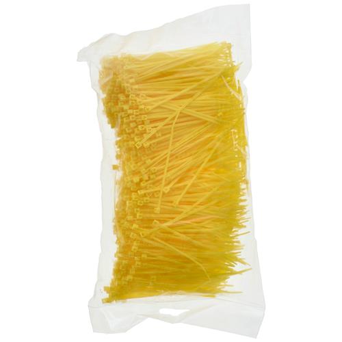 Wholesale 1000CT 4'' CABLE TIES YELLOW