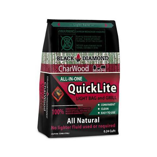 Wholesale ZLUMP CHARCOAL QUICK LIGHT BAG .24cuft CHARWOOD GLW