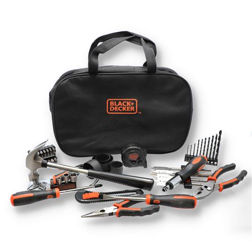 Wholesale z65pc BLACK & DECKER TOOL KIT IN BAG