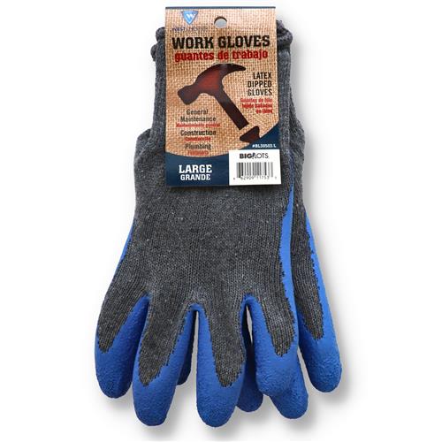 Wholesale WESTCHESTER WORK GLOVES LATEX DIPPED LARGE