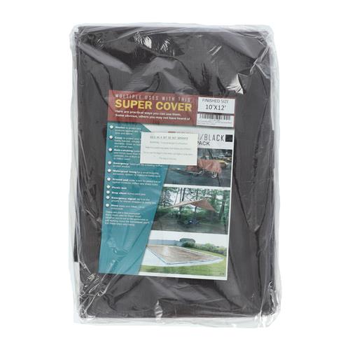 Wholesale 2PK TARP 10X12 BROWN/BLACK 240FT² 10 MIL